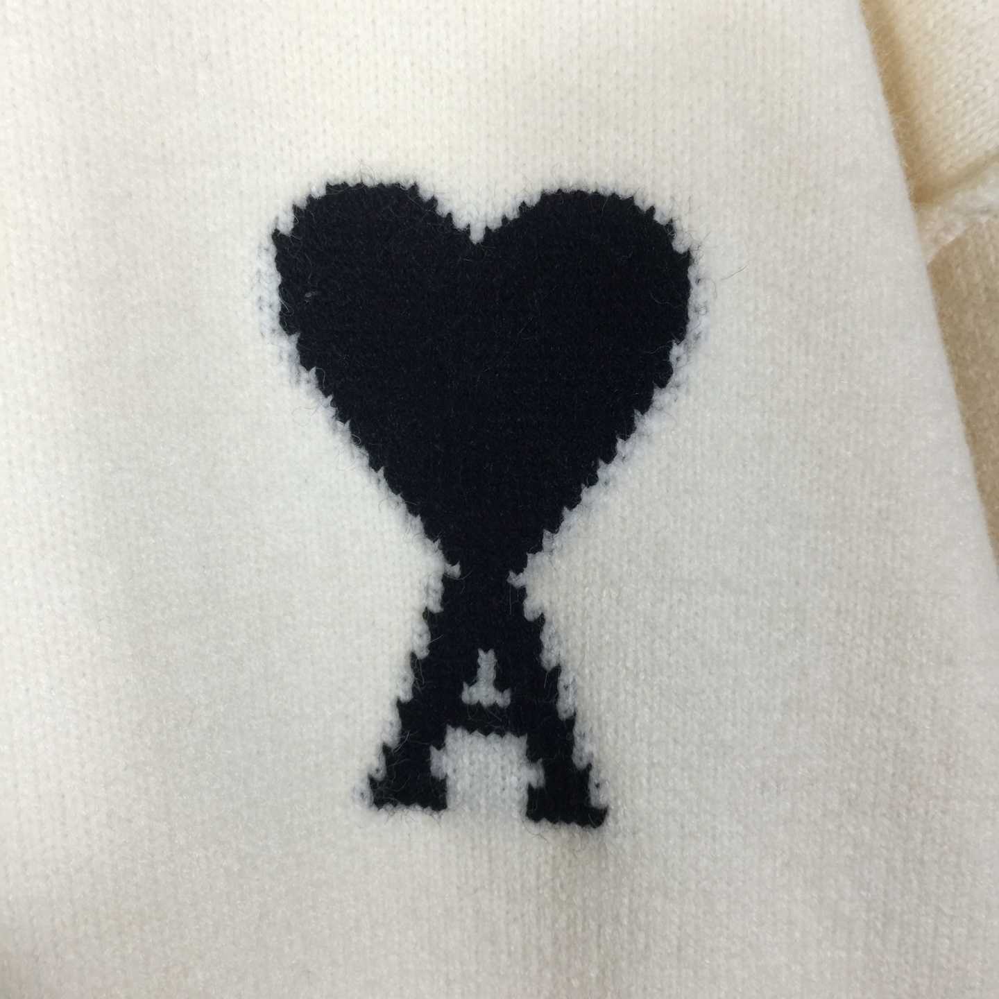 AMI Paris Ami De Coeur Wool Cardigan - EUR FASHION