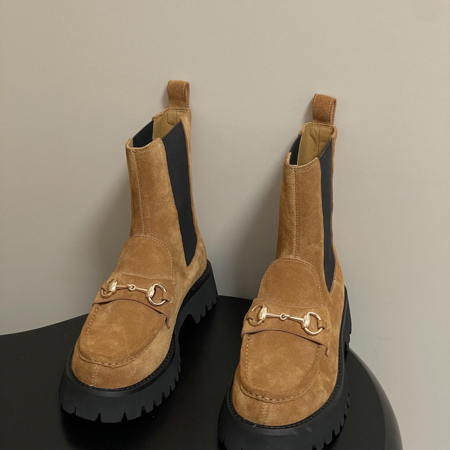 Gucci Women's Ankle Boot With Horsebit - EUR FASHION