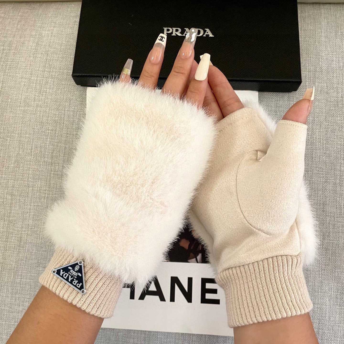 Prada Women's Gloves  - EUR FASHION