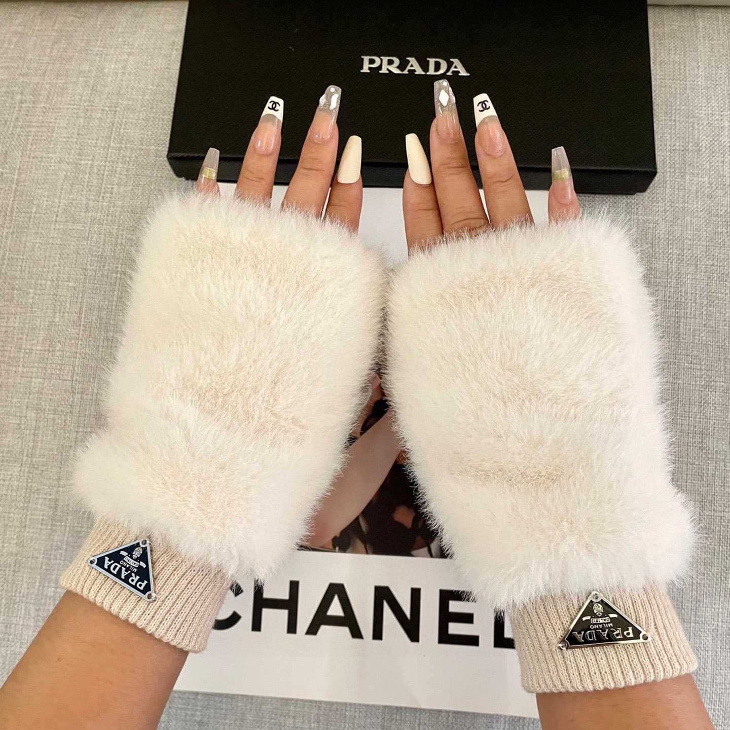 Prada Women's Gloves  - EUR FASHION