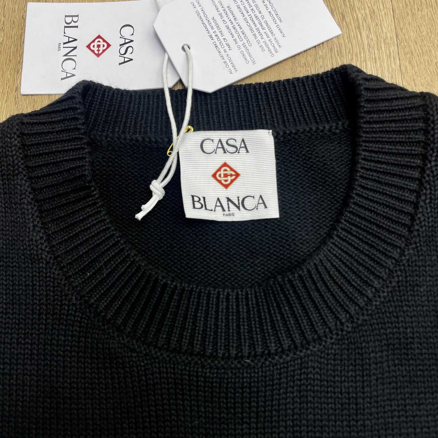 Casablanca Cotton Embroidered Mushroom Jumper  D0113 - EUR FASHION