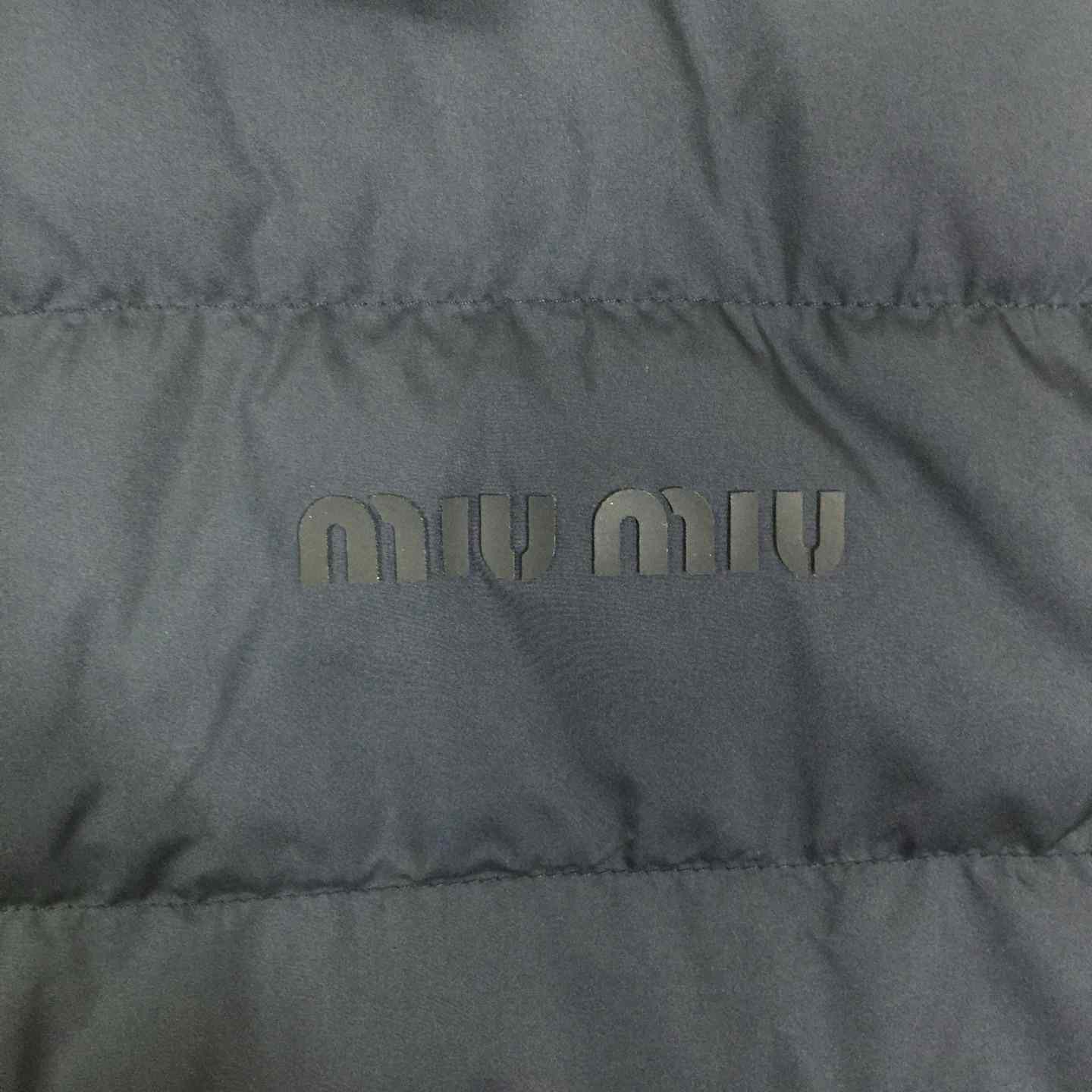 Miu Miu Technical Pongé Down Vest - EUR FASHION