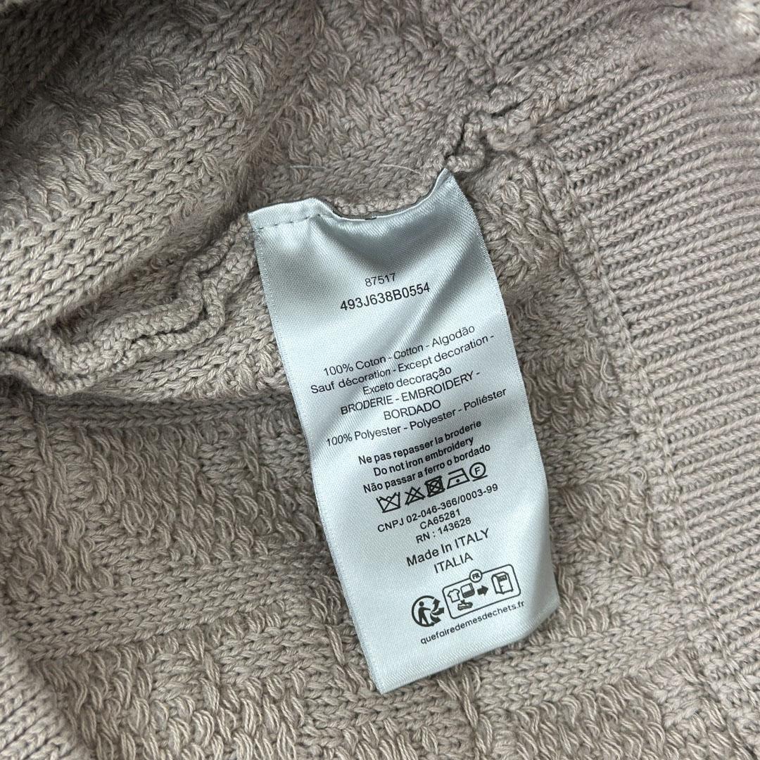 Dior Oblique Cotton Blend Sweater - EUR FASHION