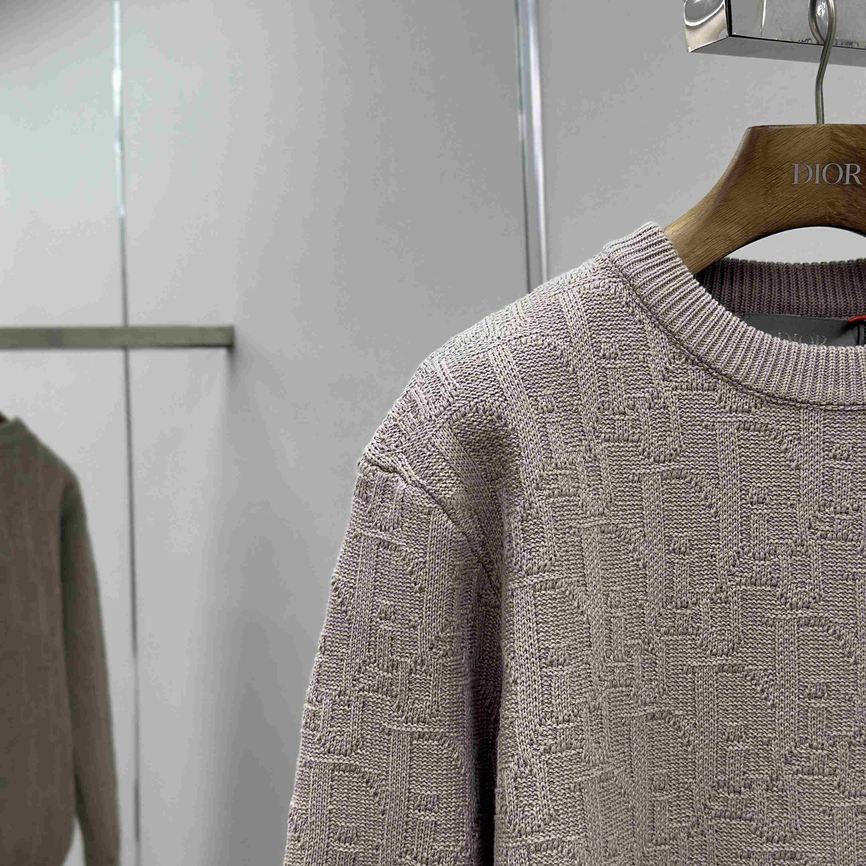 Dior Oblique Cotton Blend Sweater - EUR FASHION