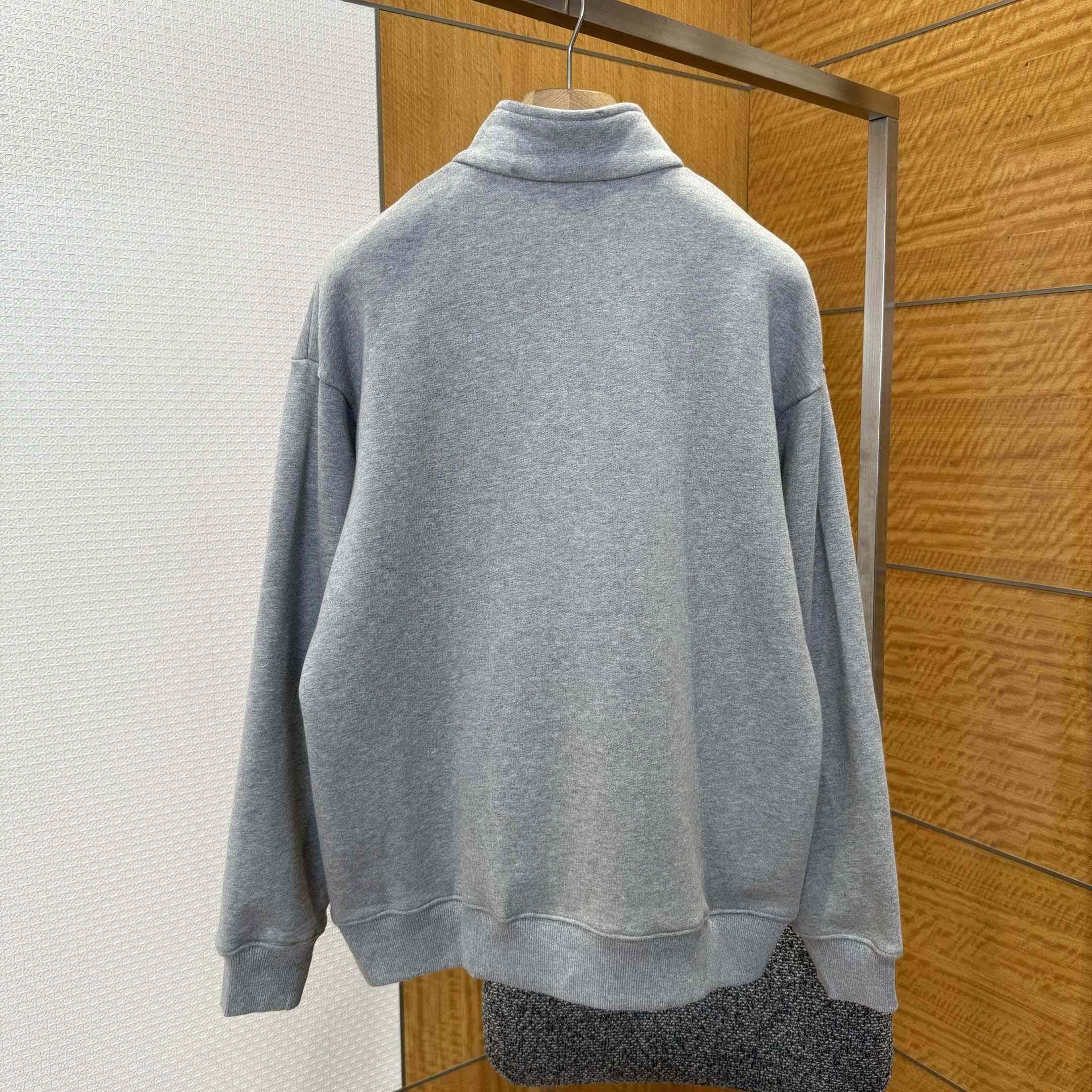 Dior Diorling Sweatshirt with Zipped Collar - EUR FASHION