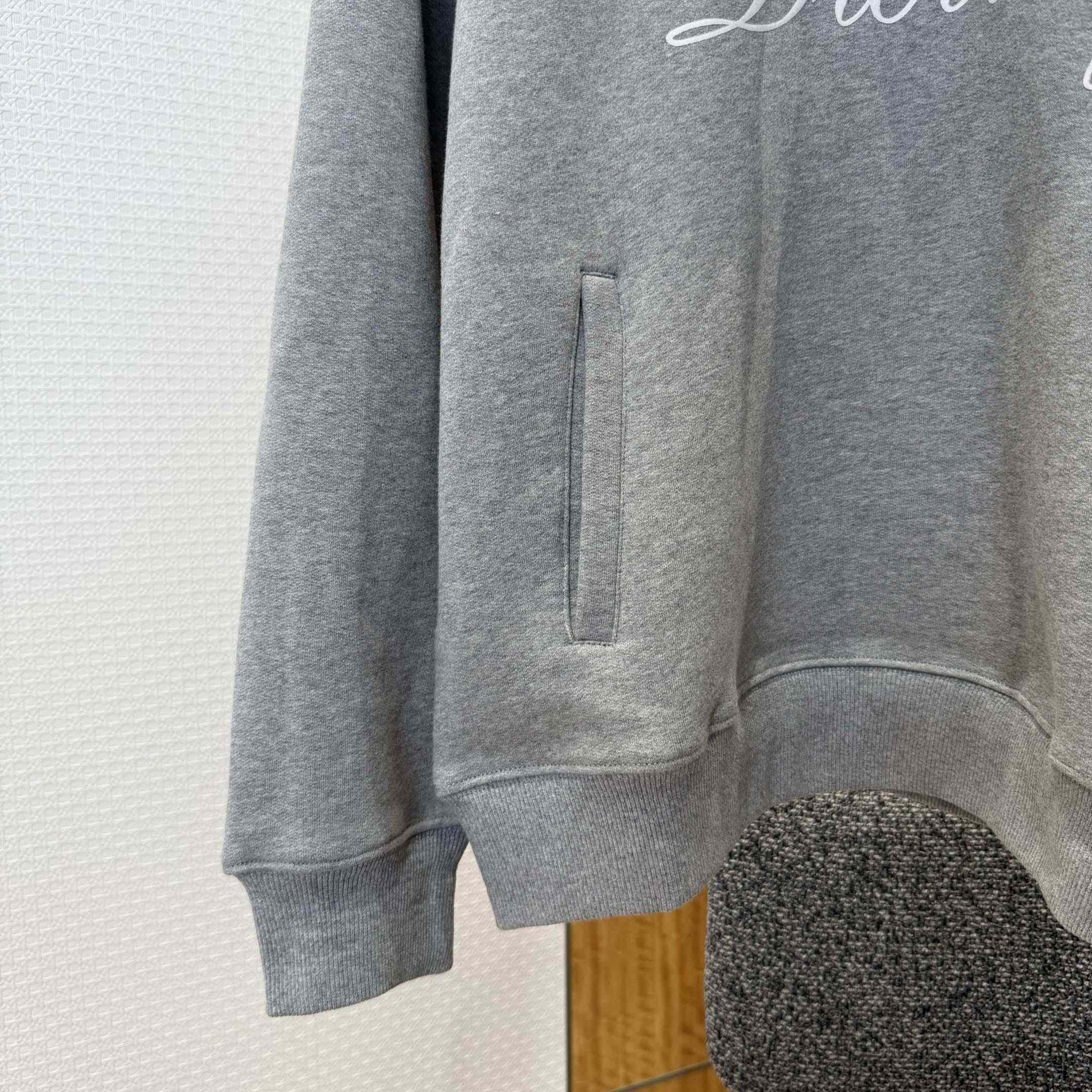 Dior Diorling Sweatshirt with Zipped Collar - EUR FASHION