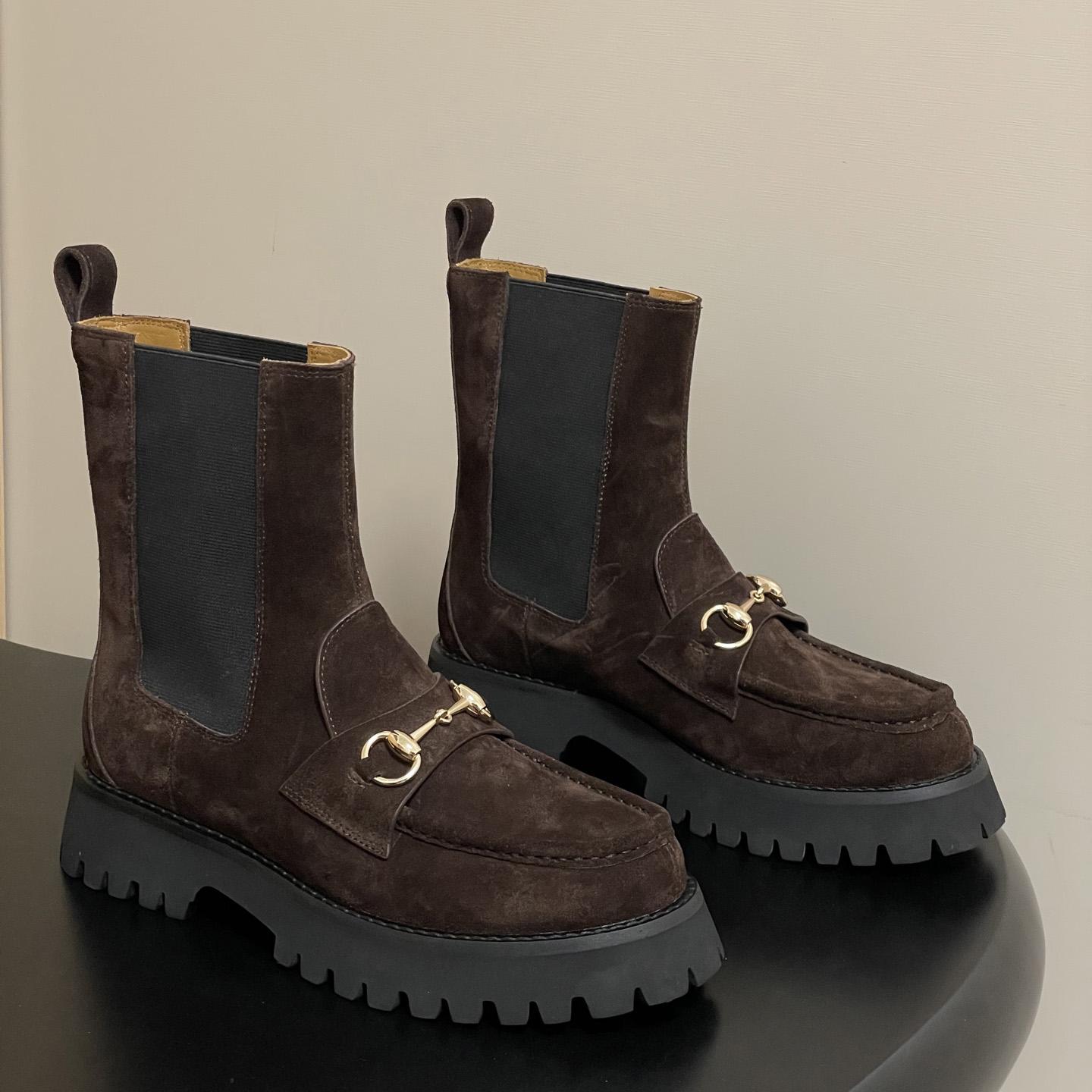 Gucci Women's Ankle Boot With Horsebit - EUR FASHION