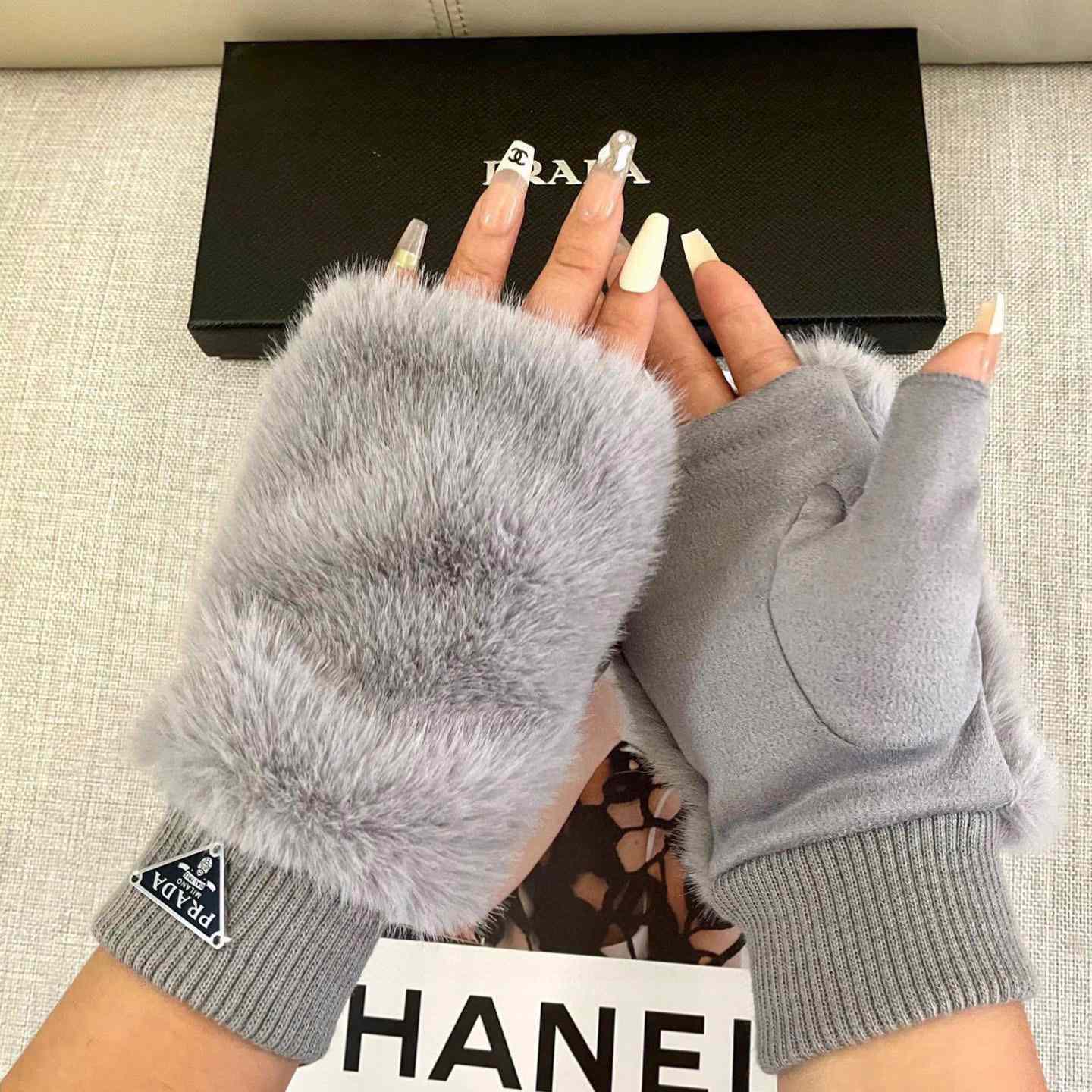 Prada Women's Gloves  - EUR FASHION