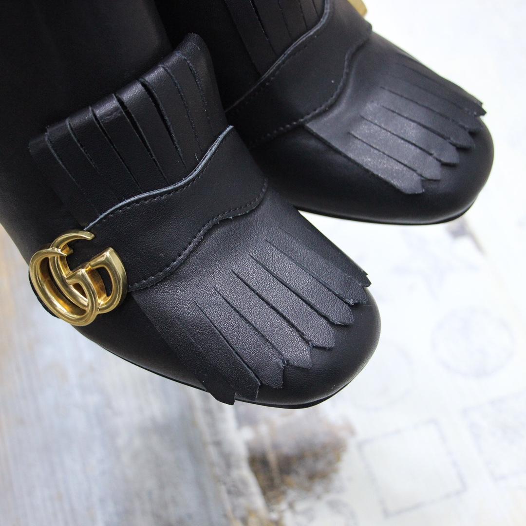 Gucci Women's Horsebit Ankle Bootie - EUR FASHION