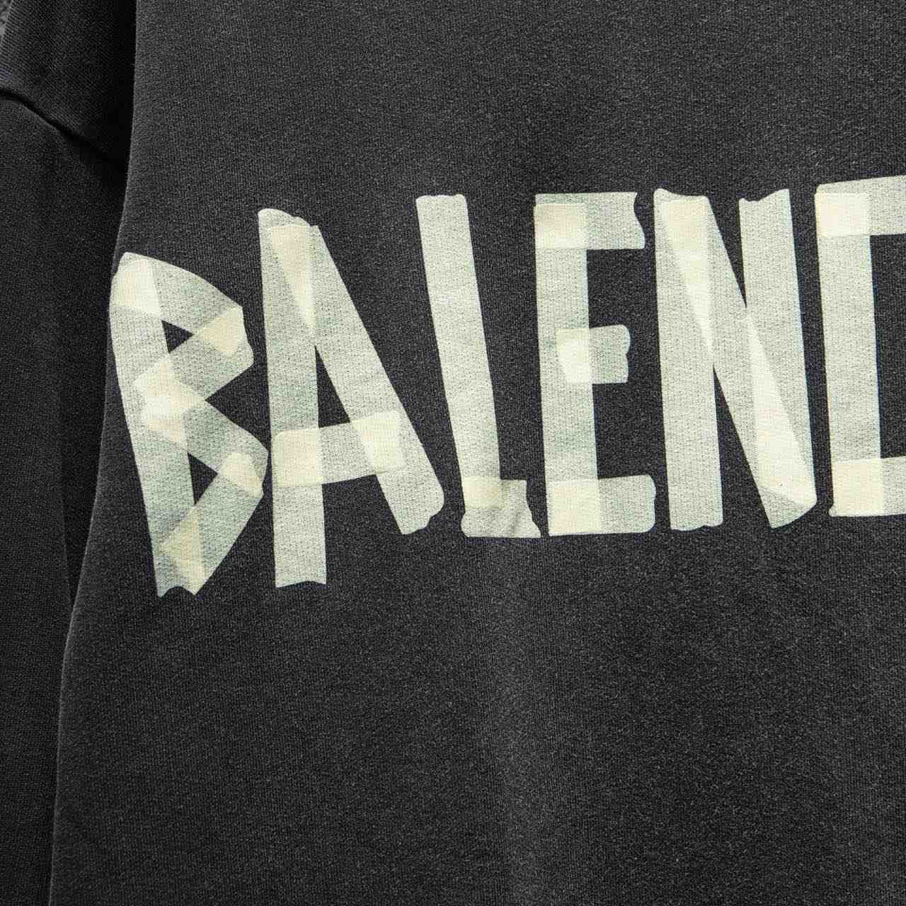 Balenciaga Tape Type Double Front Sweatshirt  - EUR FASHION
