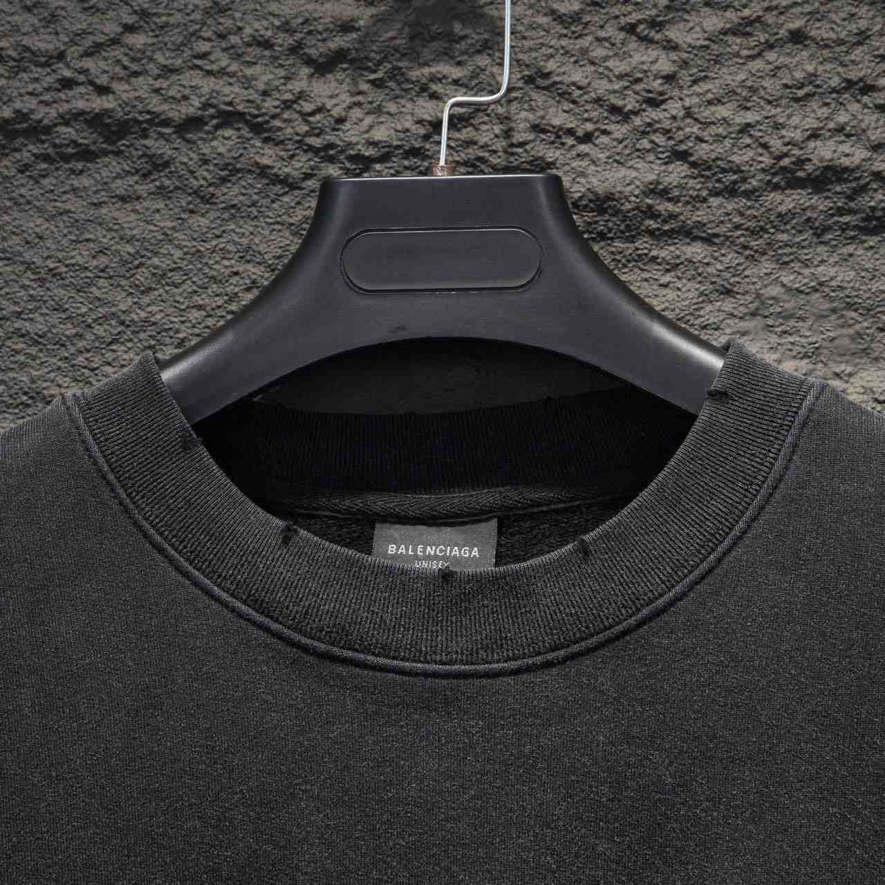Balenciaga Tape Type Double Front Sweatshirt  - EUR FASHION