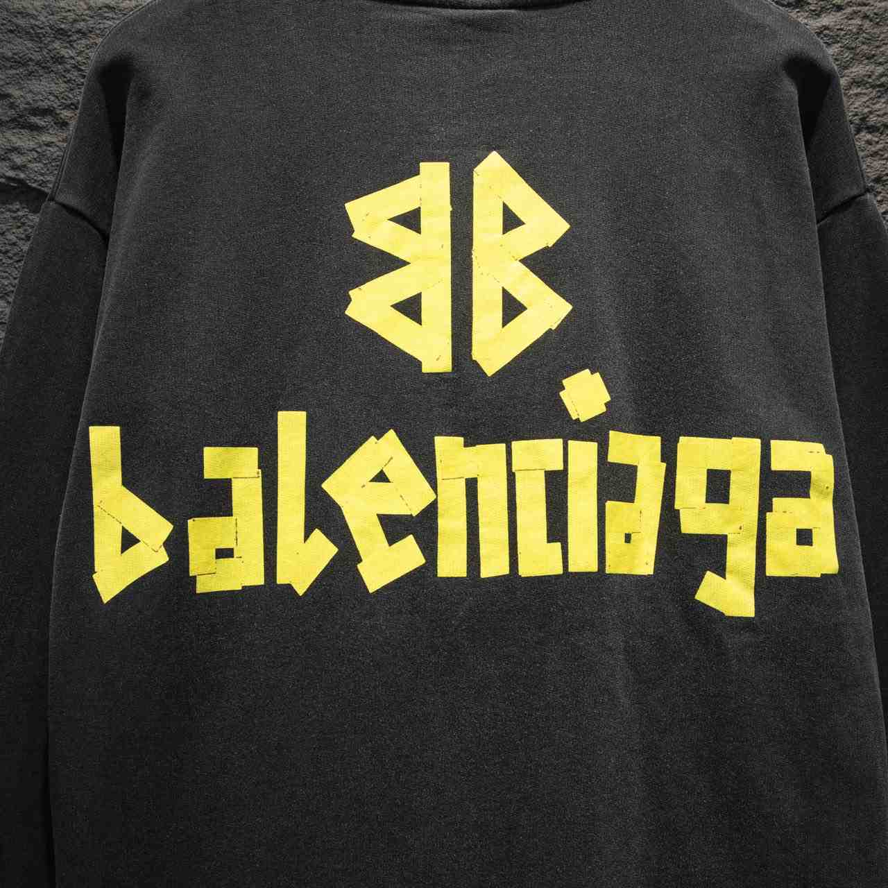 Balenciaga Tape Type Double Front Sweatshirt  - EUR FASHION