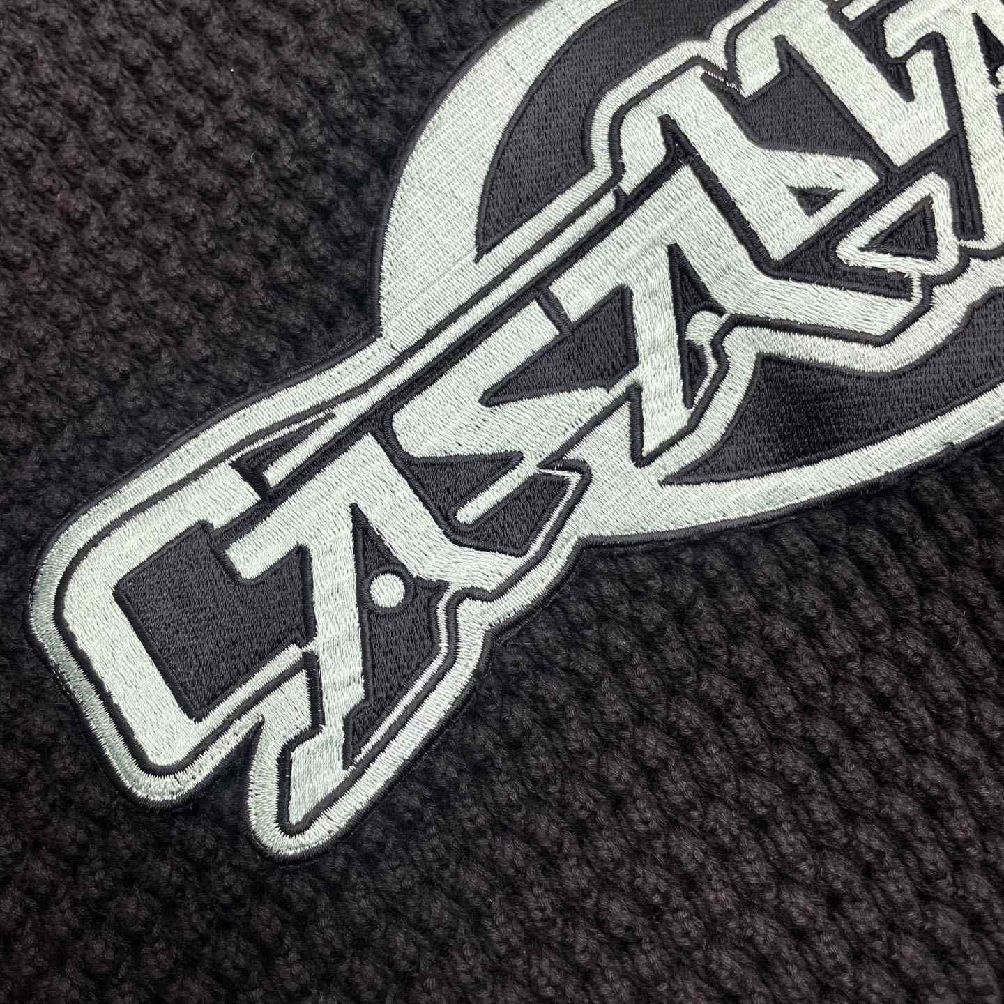 Casablanca Buttoned Ribbed Knit Cardigan   D0114 - EUR FASHION