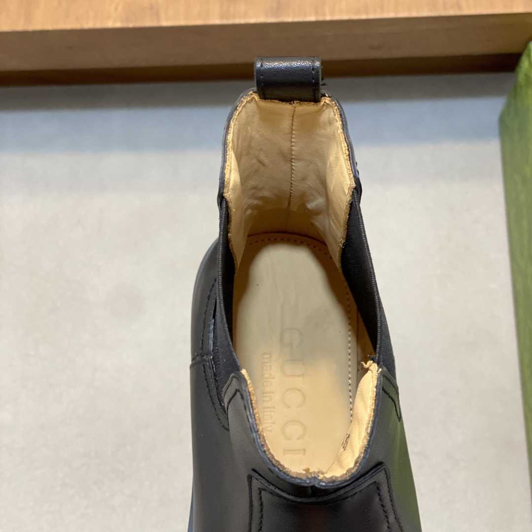 Gucci Leather Ankle Boots - EUR FASHION