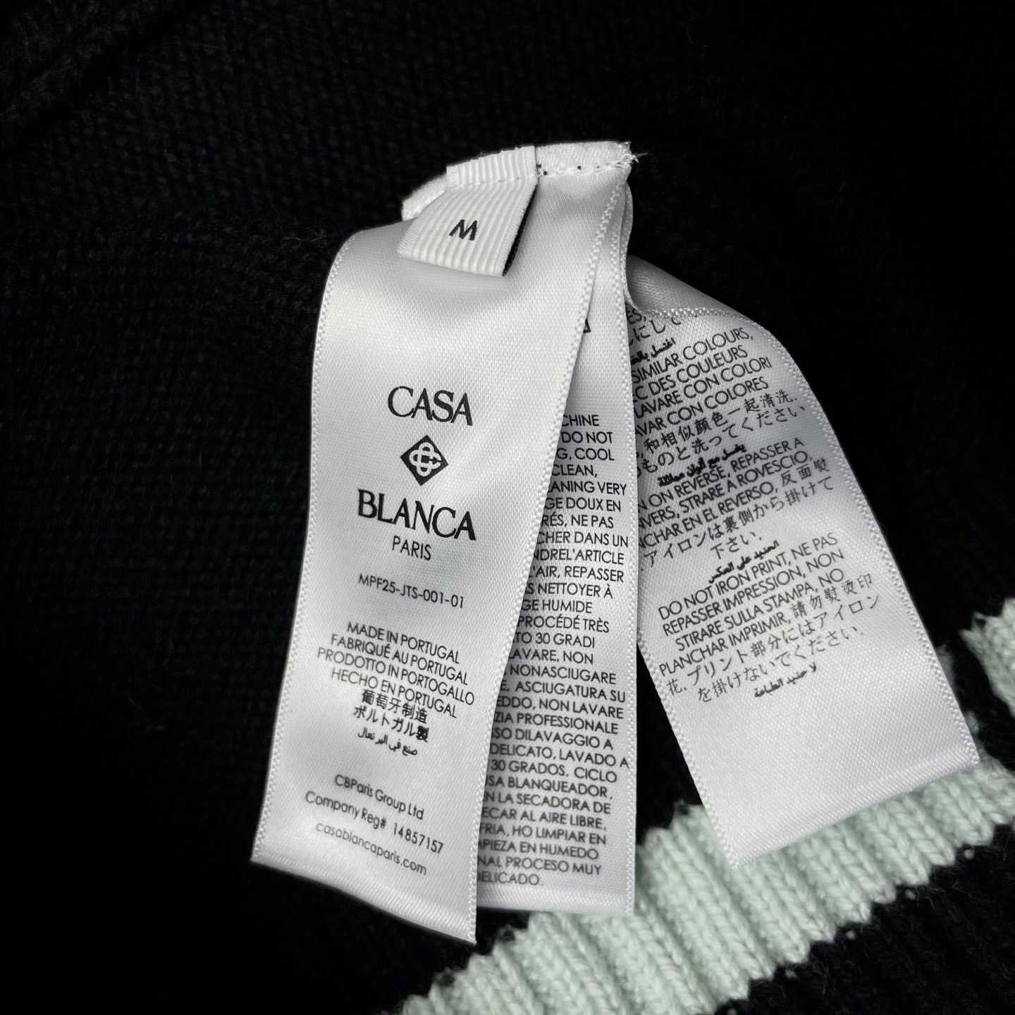 Casablanca Embroidered Panel Cardigan   Z6035 - EUR FASHION