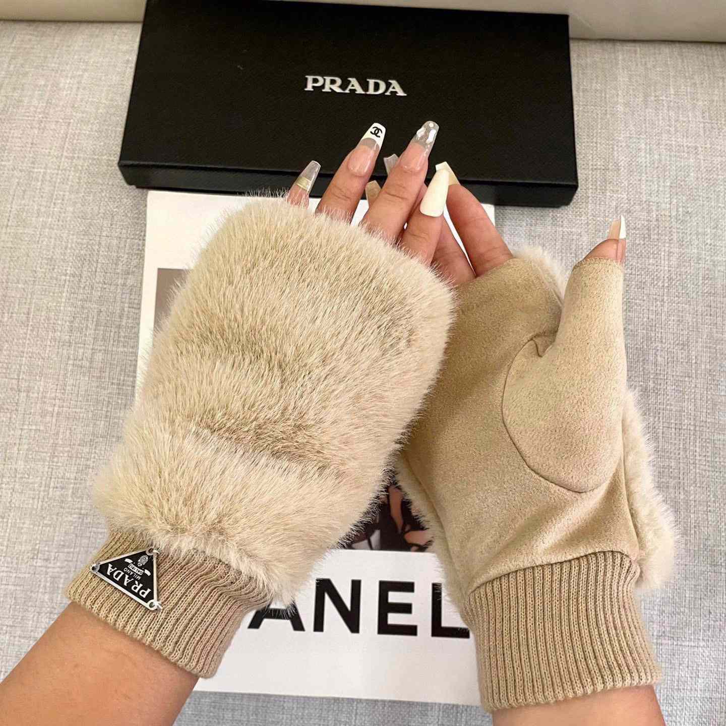 Prada Women's Gloves  - EUR FASHION