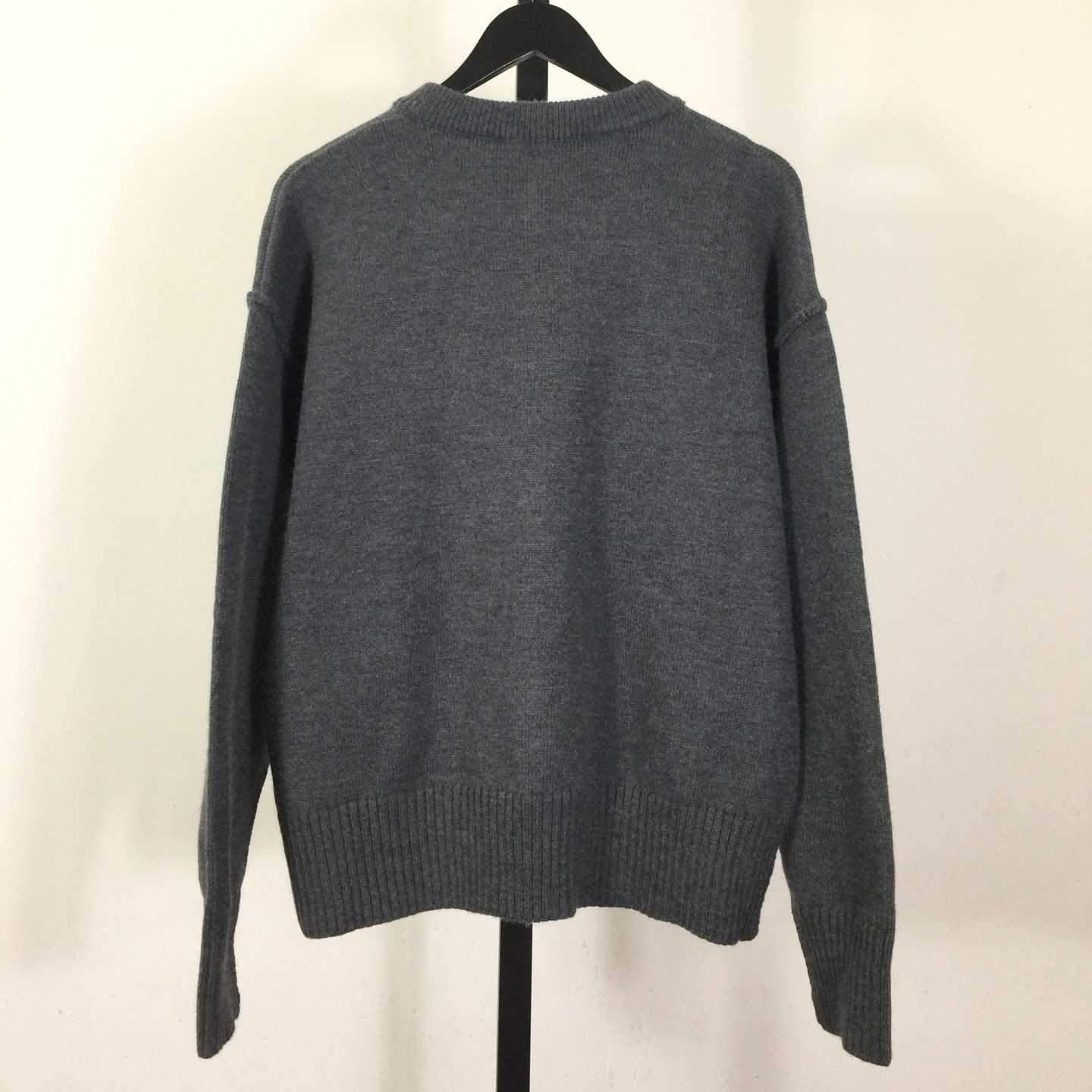 AMI Paris Ami De Coeur Wool Cardigan - EUR FASHION