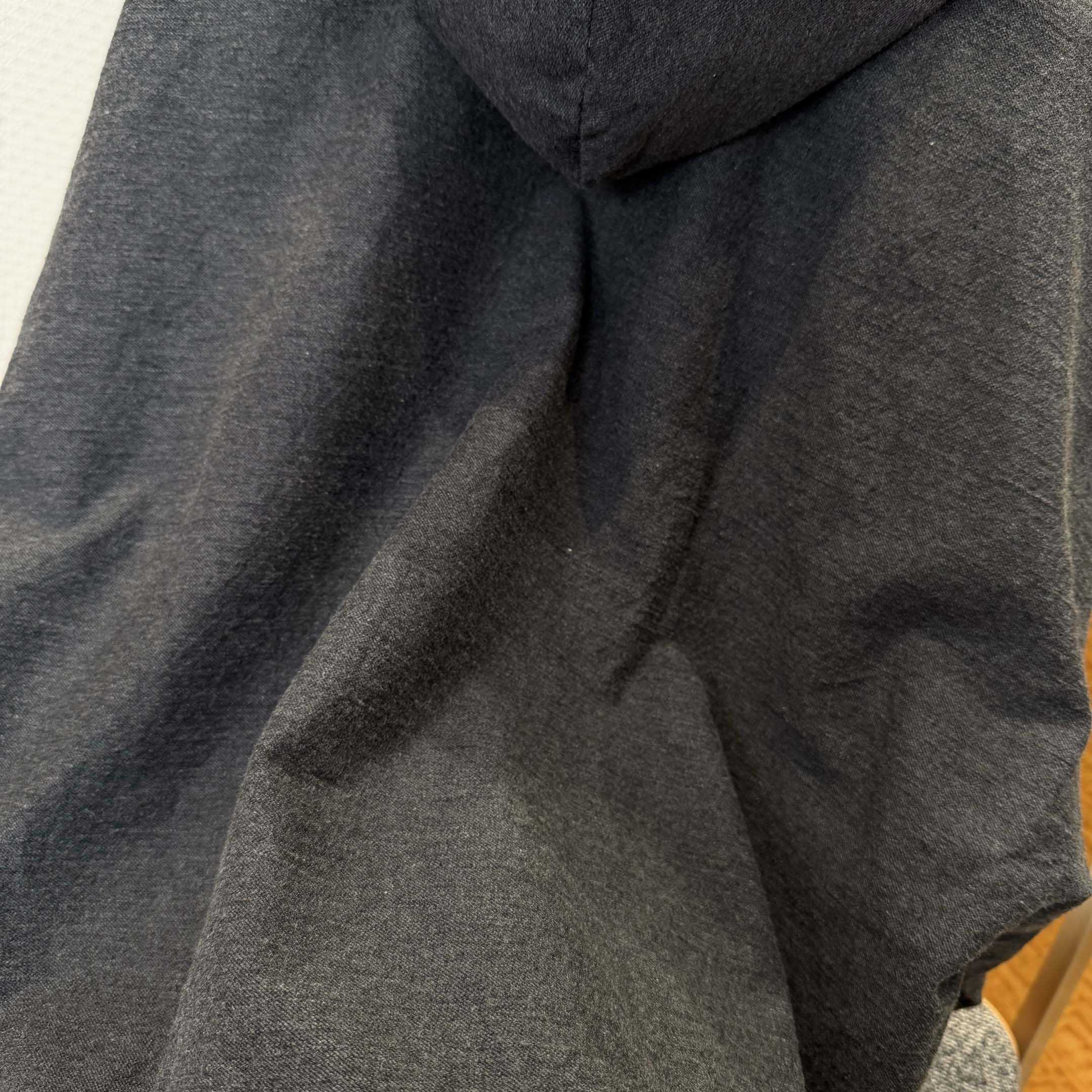 Balenciaga Men's Trompe L'œil Hoodie in Anthracite - EUR FASHION