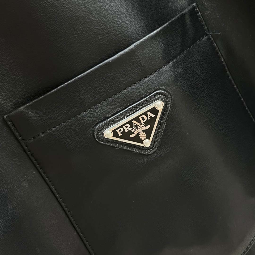 Prada Nappa Leather Shirt - EUR FASHION