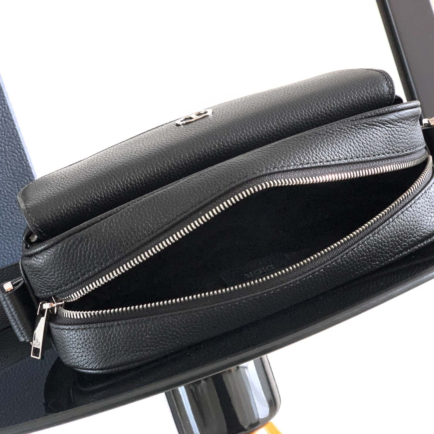 Dior CD Icon Zipped Messenger Bag  - EUR FASHION