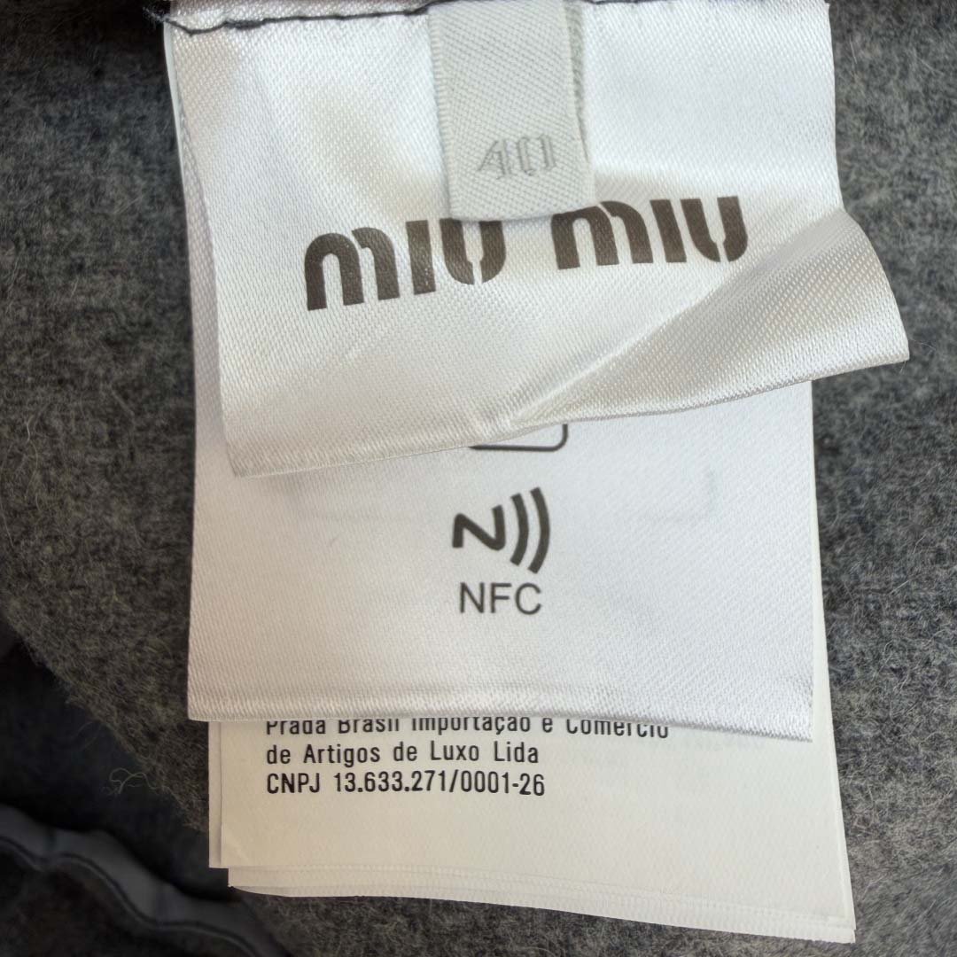 Miu Miu Double Cashmere Blouson Jacket - EUR FASHION