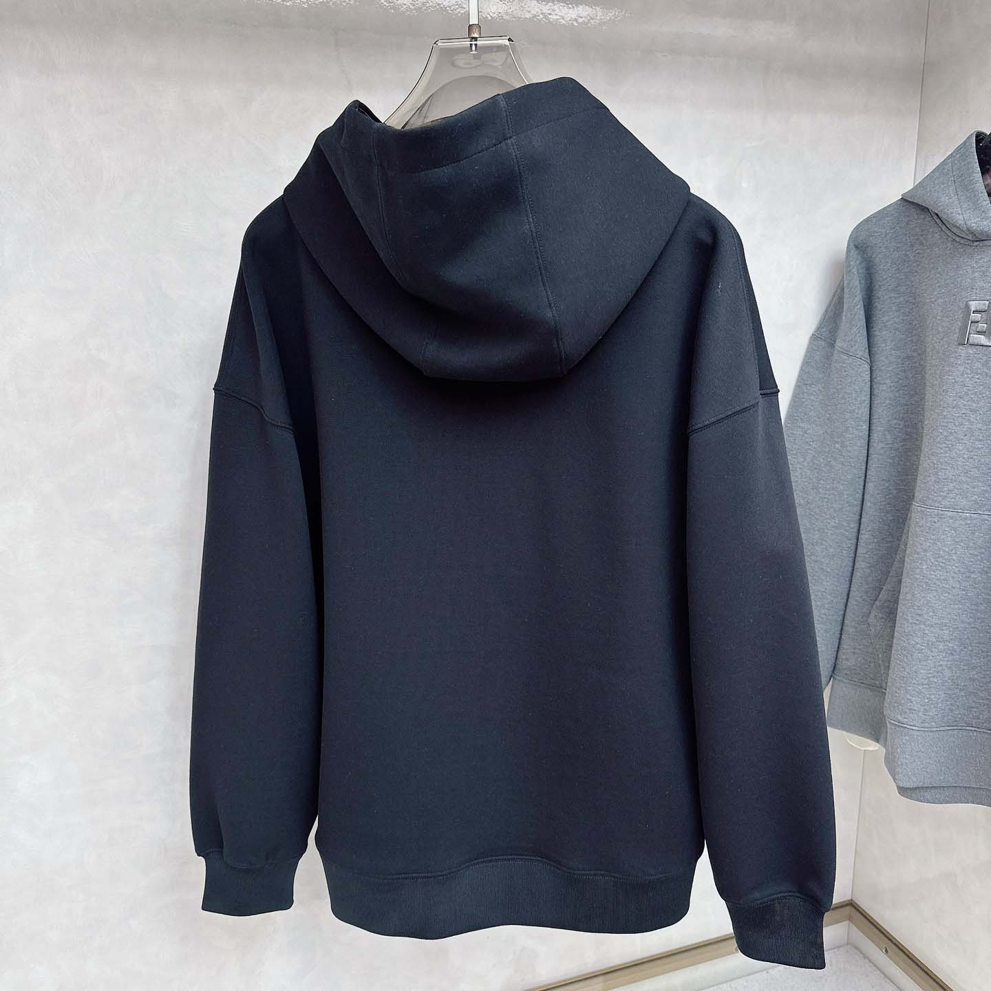 Fendi Black Cotton Sweatshirt - EUR FASHION