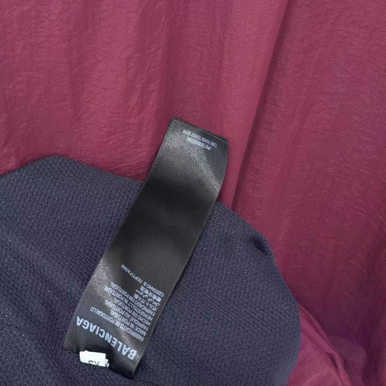 Balenciaga I PUMA Tracksuit Jacket in burgundy - EUR FASHION