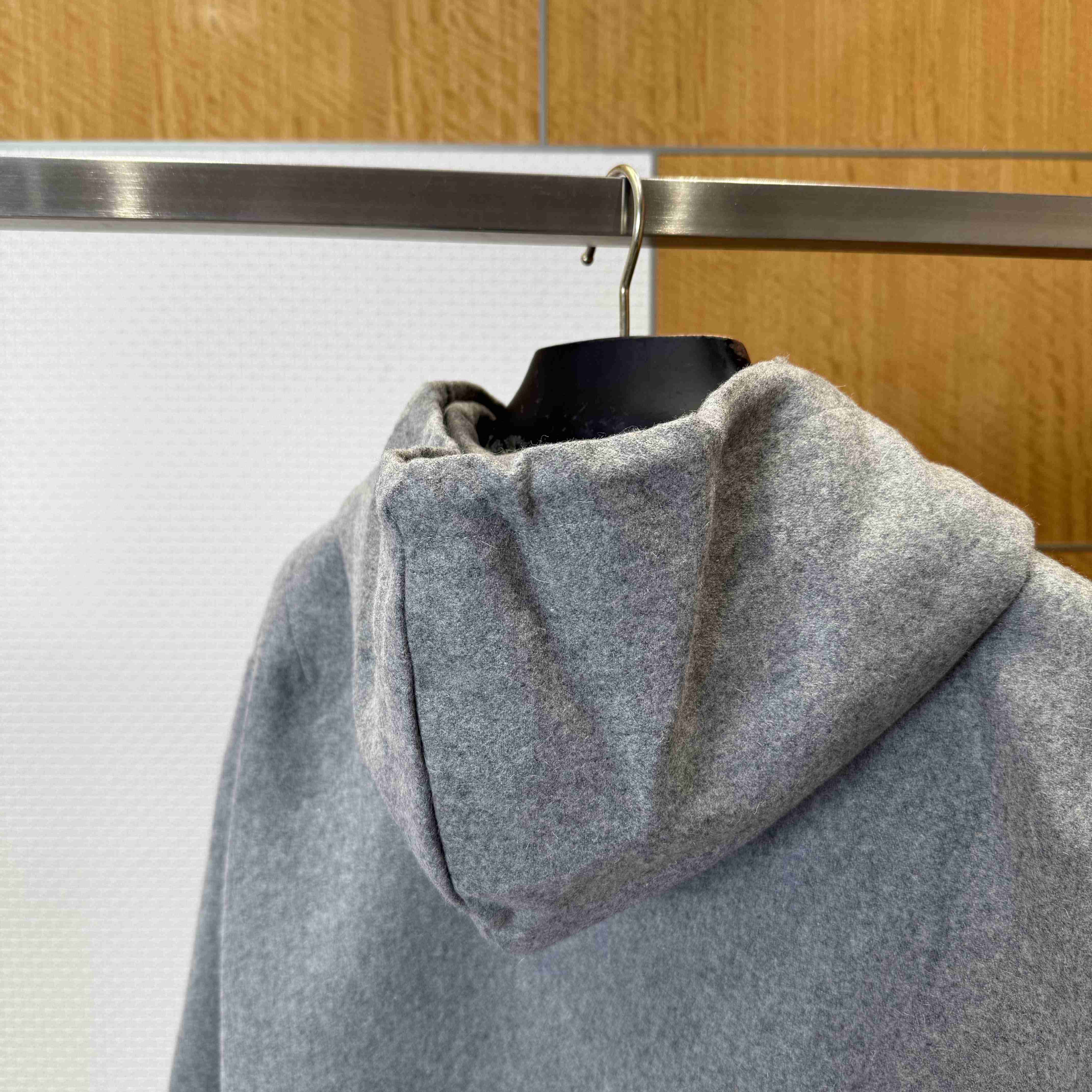 Louis Vuitton Tailored Technical Wool Hooded Blouson   1AFYBQ - EUR FASHION