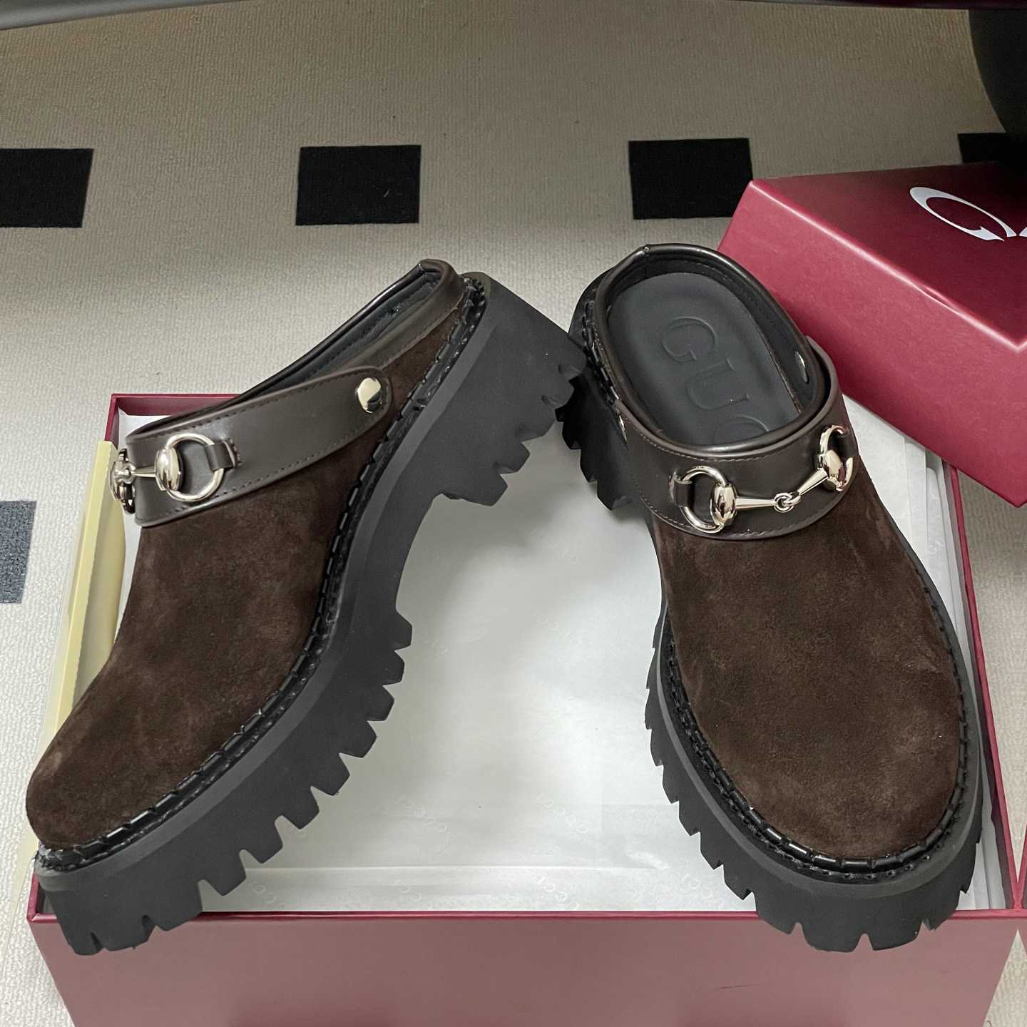 Gucci Women's Mule With Horsebit - EUR FASHION