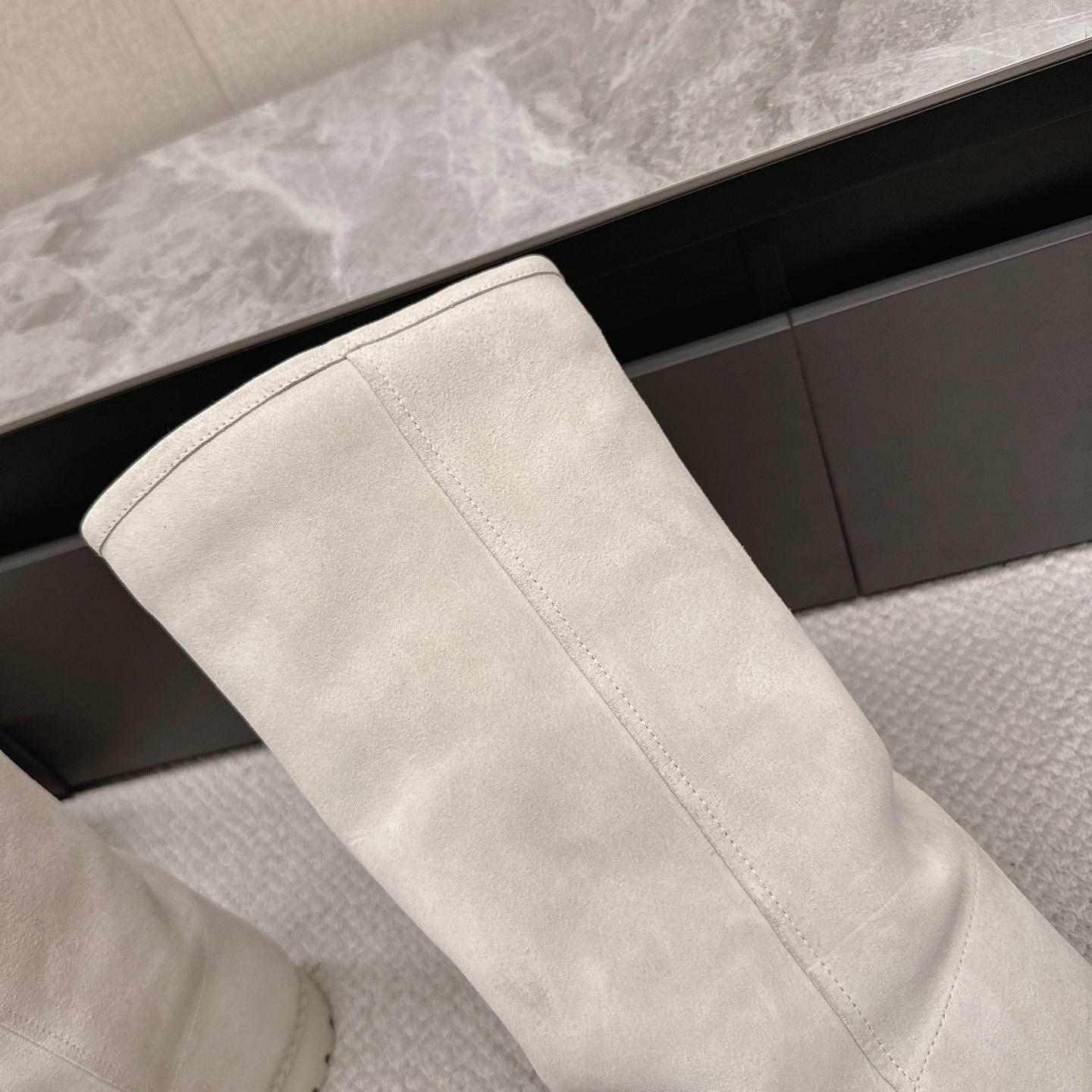 Balenciaga Alaska Fur High Boots - EUR FASHION