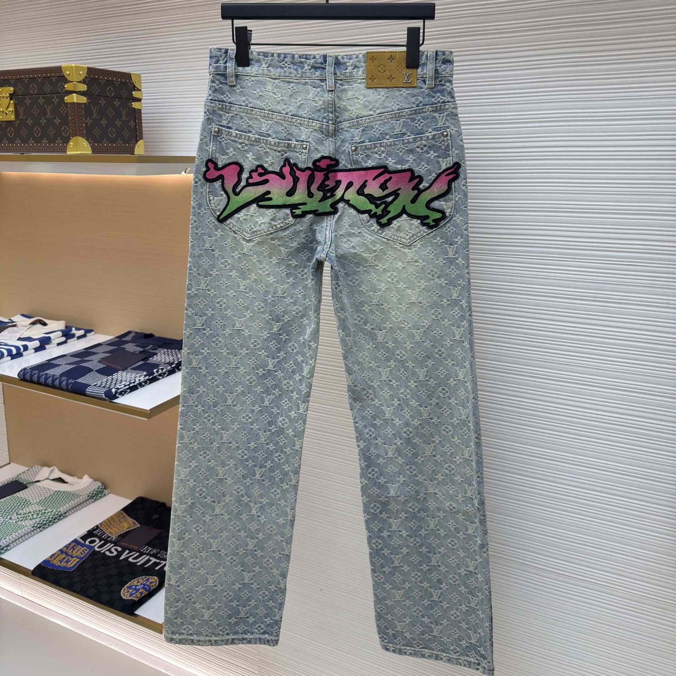 Louis Vuitton Baggy Denim Pants - EUR FASHION