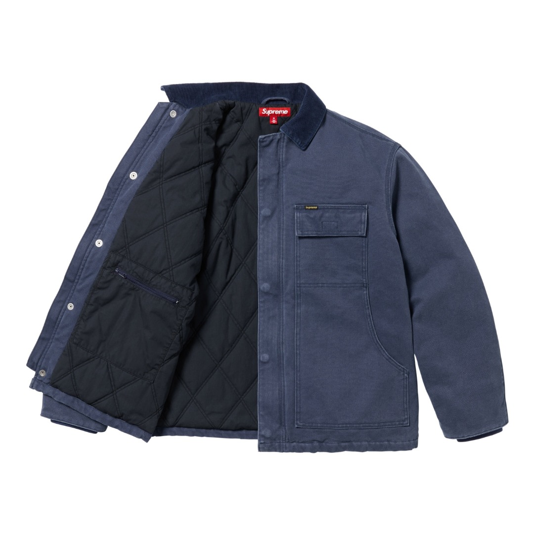 Supreme Old English Canvas Work Jacket - EUR FASHION