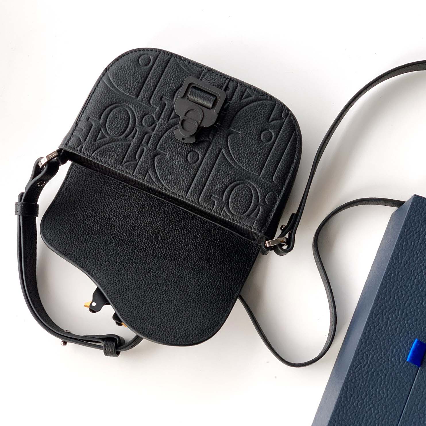 Dior Mini Saddle Messenger Bag With Flap  - EUR FASHION