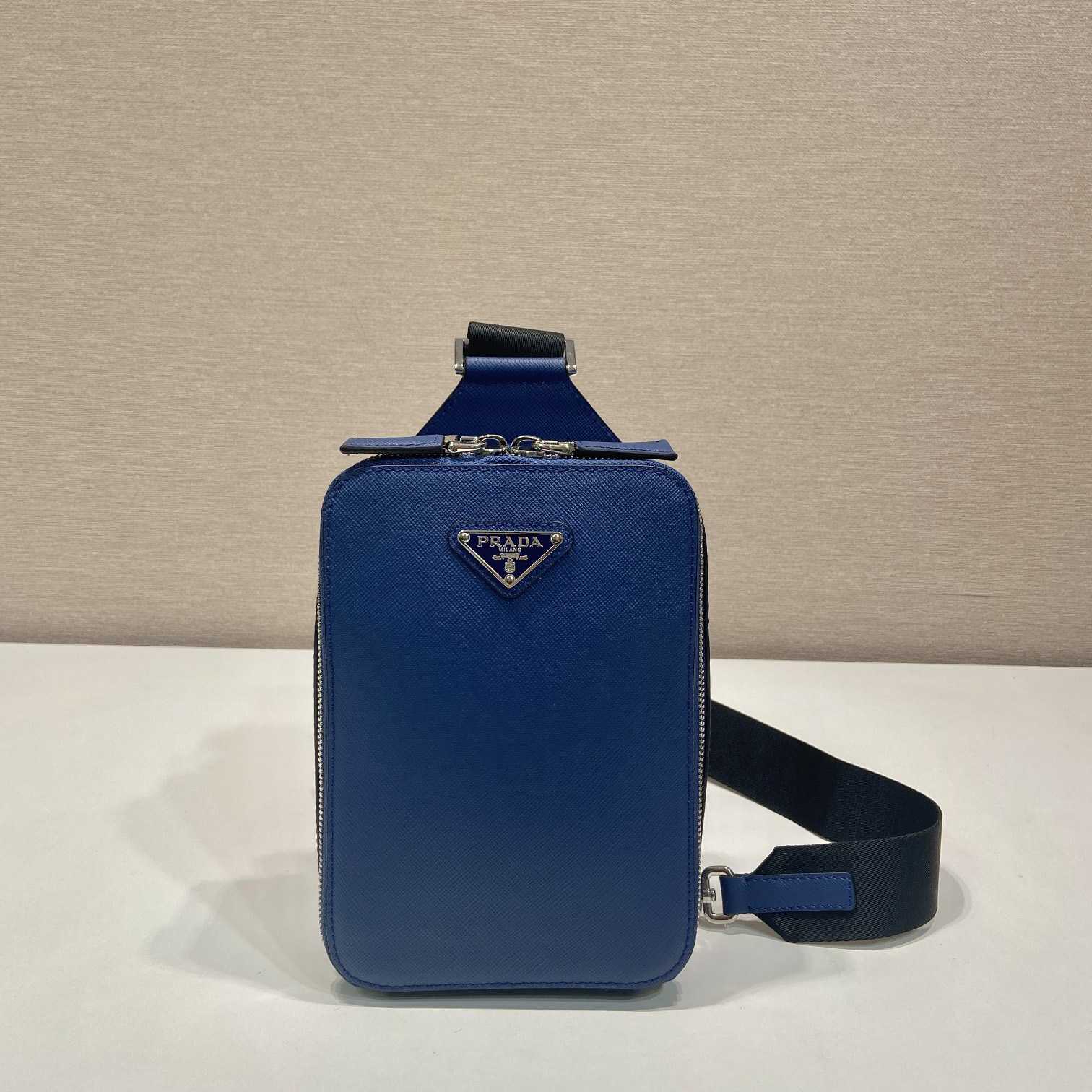 Prada Brique Saffiano Leather Bag - EUR FASHION