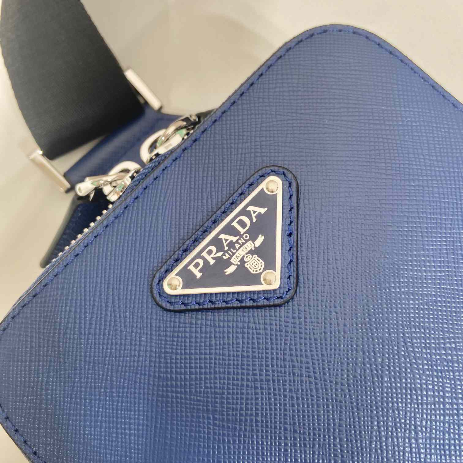 Prada Brique Saffiano Leather Bag - EUR FASHION