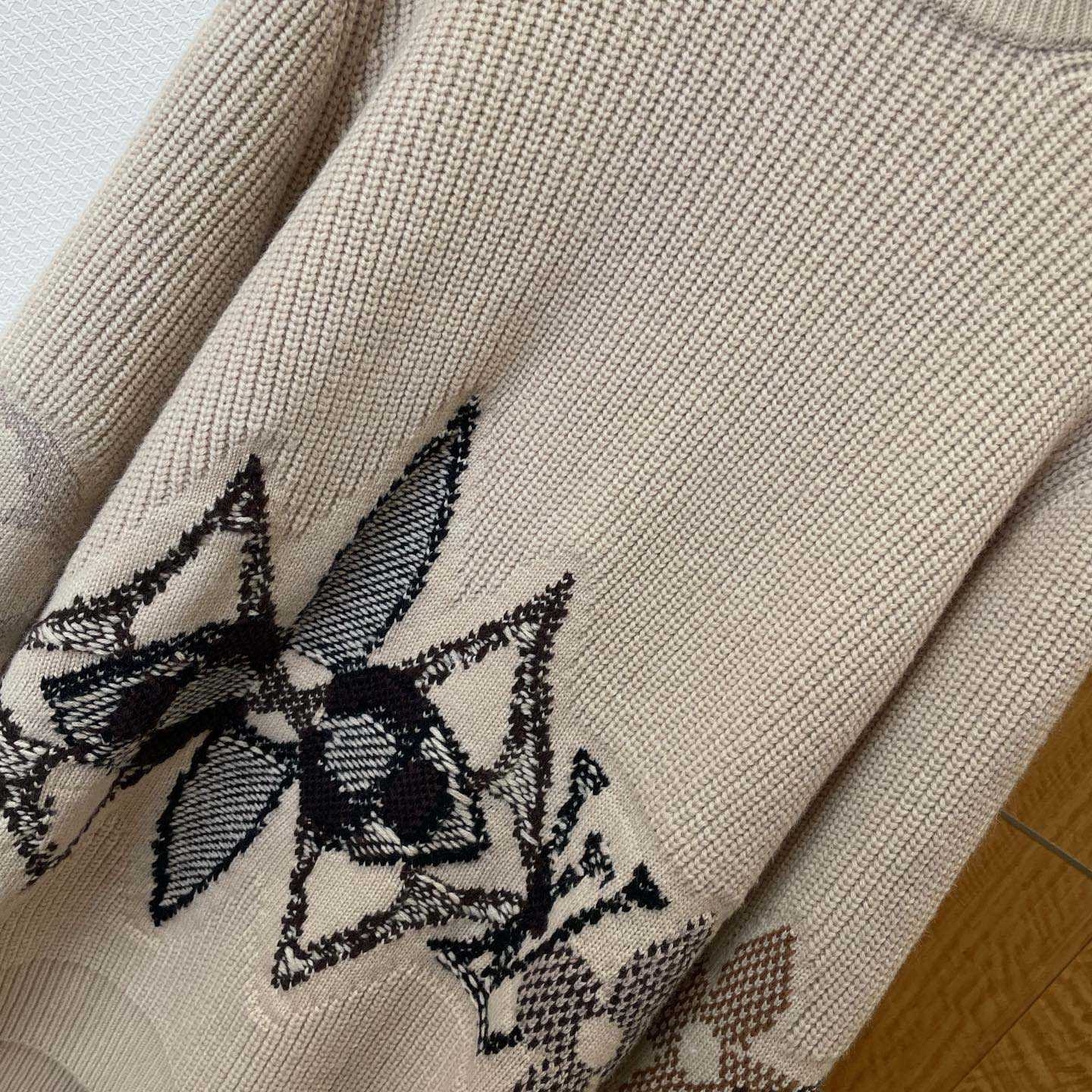 Louis Vuitton Graphic Knitted Crewneck   1AJBVT - EUR FASHION