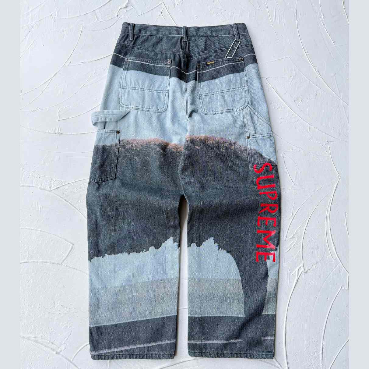 Supreme x Damien Hirst Painter Jean 'Black' - EUR FASHION