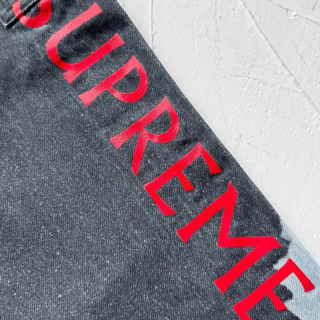 Supreme x Damien Hirst Painter Jean 'Black' - EUR FASHION