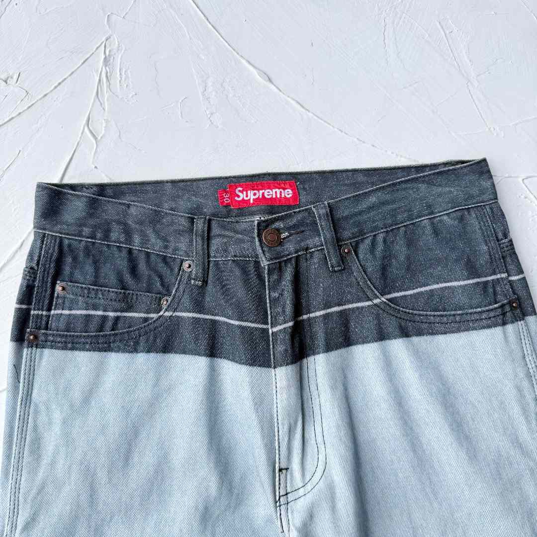 Supreme x Damien Hirst Painter Jean 'Black' - EUR FASHION