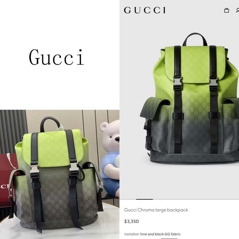Gucci Chroma Large Backpack - EUR FASHION