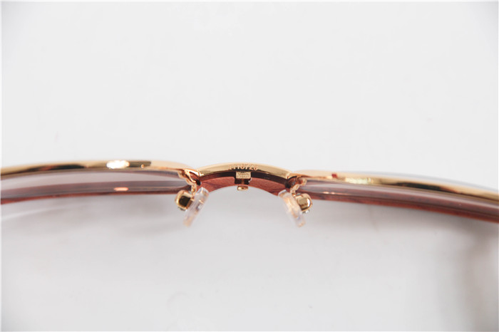 Cartier 1116679 Sonnenbrille mit goldbraunem Farbverlauf - EUR FASHION