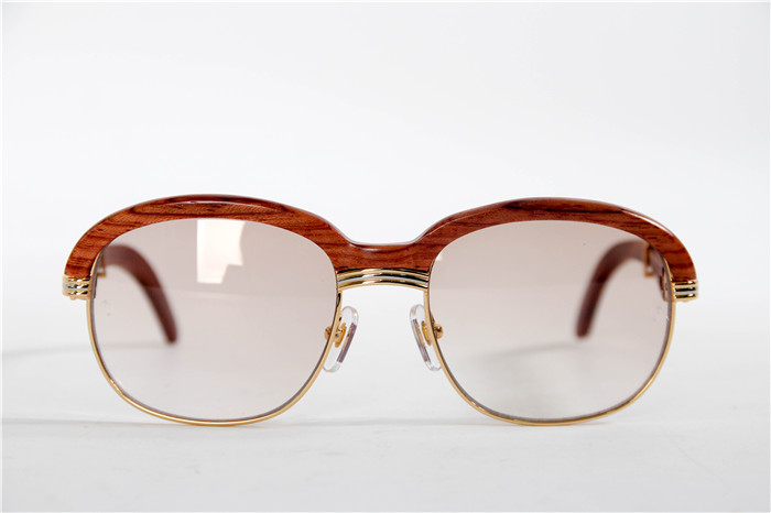 Cartier 1116679 Sonnenbrille mit goldbraunem Farbverlauf - EUR FASHION