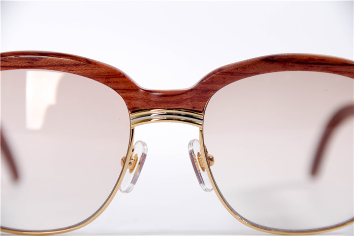 Cartier 1116679 Sonnenbrille mit goldbraunem Farbverlauf - EUR FASHION