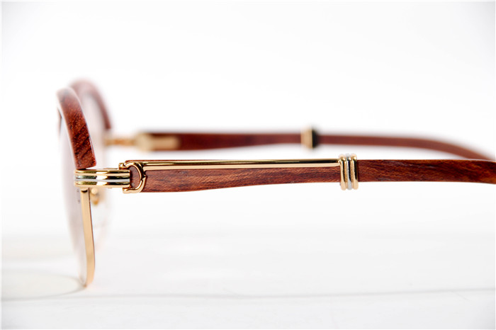 Cartier 1116679 Sonnenbrille mit goldbraunem Farbverlauf - EUR FASHION