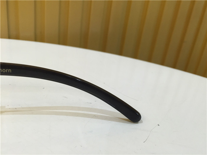 Cartier 7550178 55-22 Black Curve Cattle Horn Sonnenbrille in Goldbraun - EUR FASHION