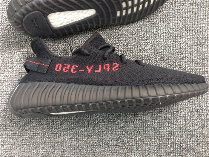 Adidas 2017  Yeezy Boost Sply 350 V2 Core Black Red - EUR FASHION