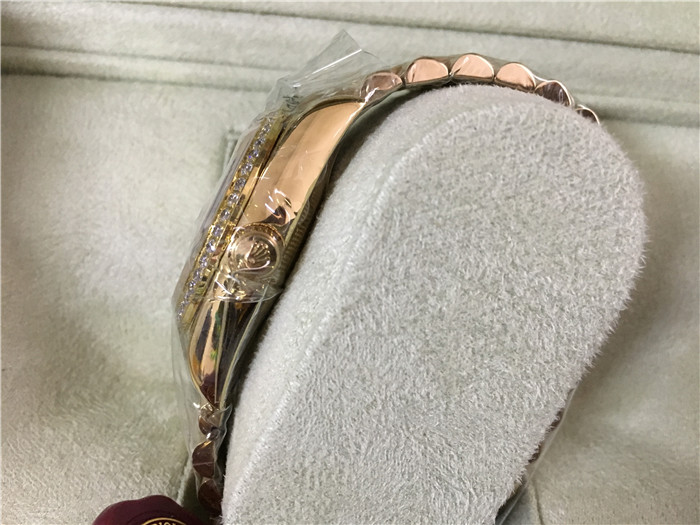 Hochwertige Rolex Oyster Perpetua Pearlmaster 28/31/36 Gelbgold-Diamantuhr - EUR FASHION
