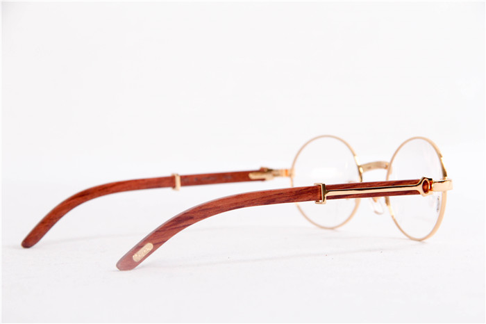 Cartier 51551348 Holzbrille in Gold - EUR FASHION