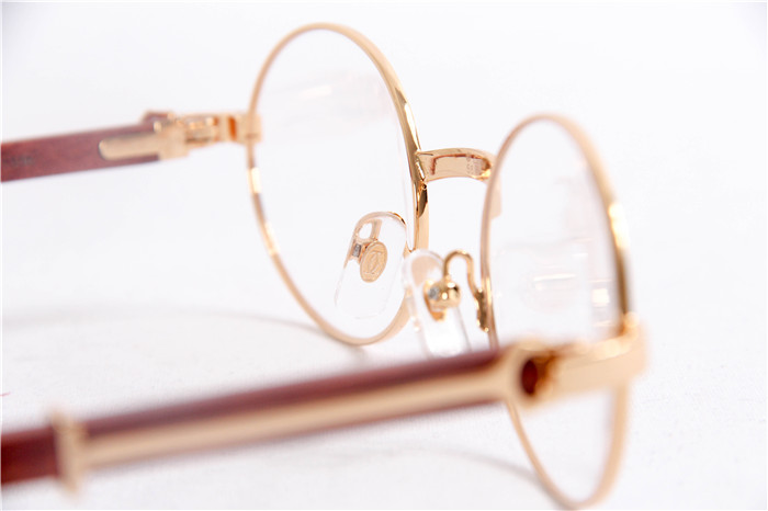 Cartier 51551348 Holzbrille in Gold - EUR FASHION