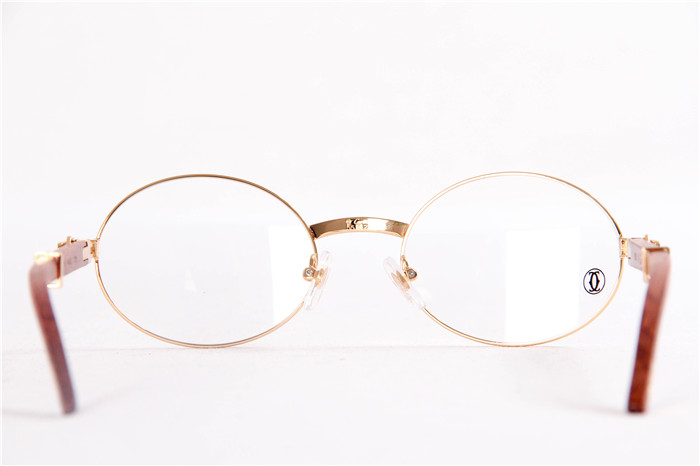 Cartier 51551348 Holzbrille in Gold - EUR FASHION